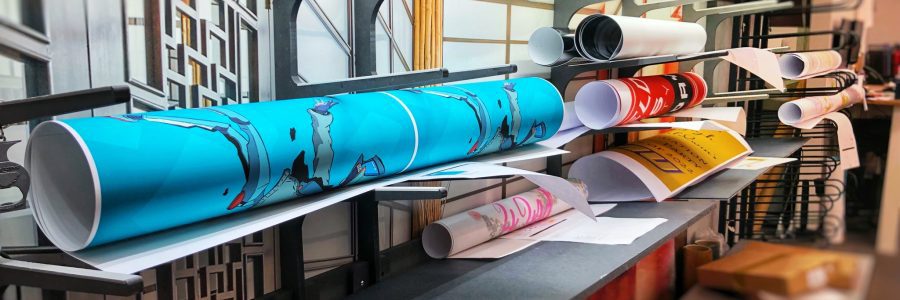 Poster Ninja rolled printed posters